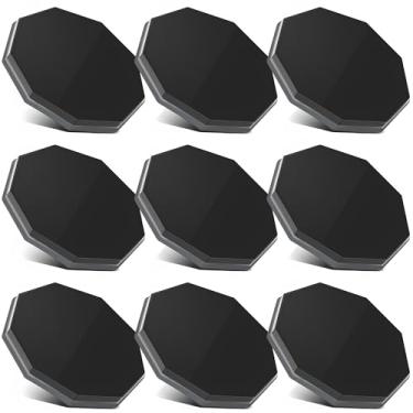 Imagem de 9 peças de ímãs adesivos para suporte magnético de baixo perfil Garmin – sem suporte incluído, apenas adesivo para para-brisas; compatível com Garmin Dash Cam 45/46/47/55/56/57/65W/66W/67W/Tandem