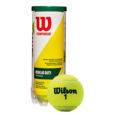 Imagem de Bola de Tennis Championship Regular Duty C/ 03 Bolas - Wilson