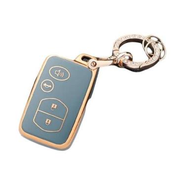 Imagem de Toyota RAV4 Highlander Camry Avalon Prius Capa De Chave Silicone TPU F