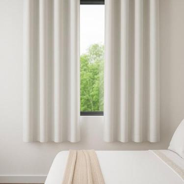 Imagem de Cortina Tecido Blackout 270cm X 170cm Eclipse Simple Branco - CASA ANT