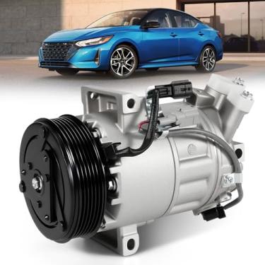 Imagem de Ytrica Compressor de ar condicionado com embreagem adequado para Nissan Rogue 2022-2023 1,5L, Rogue Sport 2017-2022 2.0L, Sentra 2020-2022 2.0L, Infiniti QX50 2019-2022 2.0L - Substitua 198585 CO11755