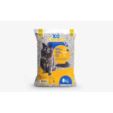 Imagem de Xô Cheiro Areia Mineral para Gatos - 8kg