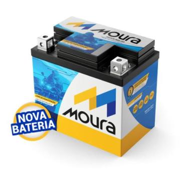 Imagem de BATERIA MOURA PARA MOTO 6 AMPERES ( Xre, Fazer, Cb 300)