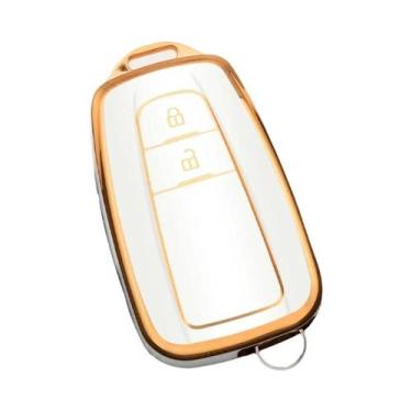 Imagem de Capa De Chaveiro Remoto Para Carro Toyota Corolla Prius Camry CHR RAV4