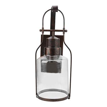 Imagem de Luqeeg Lâmpadas de Parede de Vidro LED E27 E26, Arandelas, Decoração de Lâmpada de Parede Com Estilo retrô Industrial, Tom Leve de Vidro, Prato Teto, Processo (Lâmpada de parede Estilo de cor de