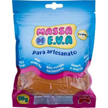 Imagem de Massa de EVA Marrom 50G - Make