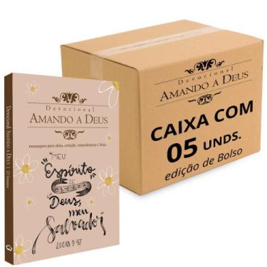 Imagem de Devocional Amando a Deus Lettering Edição Bolso  Caixa 05 unds. - Livr