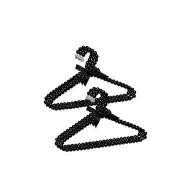 Imagem de CONCEPTS 6 cabides de pérola para bebês meninas e mulheres, conjunto de cabides decorativos de armário para berçário, vestidos de casamento, roupas infantis, ocasiões especiais, sessões de fotos e