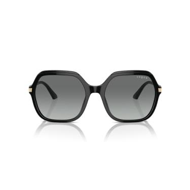 Imagem de Óculos de Sol Vogue Eyewear 0VO5561S W44/11 Tam 56 / Preto - Lentes Gradient Grey