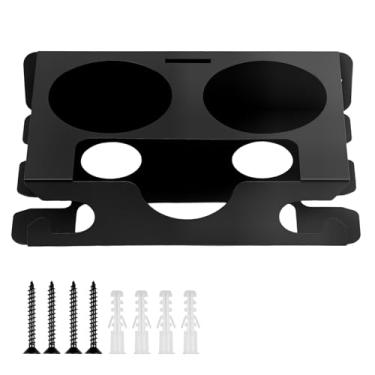 Imagem de WhSunVo Rack de armazenamento de garrafa de spray de aço carbono com suporte de esmerilhadeira angular suporte forte suporte de frasco de spray versátil suporte de lata de spray para garagem e espaço