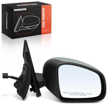 Imagem de A-Premium Espelho retrovisor elétrico do lado do passageiro compatível com Smart A453 Series Fortwo, C453 Series Fortwo, 2017 - Espelho retrovisor externo cinza dobrável manual aquecido com