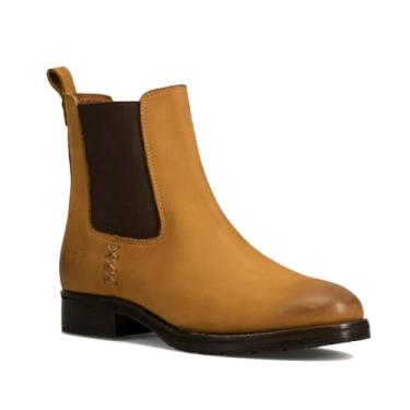 Imagem de Frye Women's Melissa Double Sole Chelsea, Honey - 8.5M