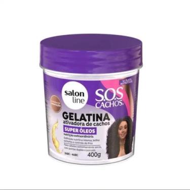 Imagem de Gelatina Sos Cachos Super ÓLEOS Salon Line 400G