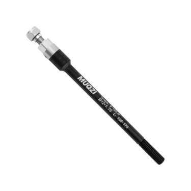 Imagem de Dynwave Adaptador de eixo passante para engates de reboque de bicicleta, eixo de aço inoxidável de 160-178 mm, peças adaptadoras para engate de reboque de, M12x1.75