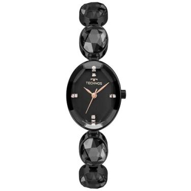 Imagem de Relógio Technos Feminino Crystal Preto - 2036nbr/1p