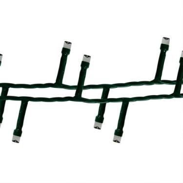 Imagem de Cordão Luminoso Natal 5 Mt Led 8 Funcões Pisca Vermelha 110V - Taschib