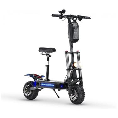 Imagem de Patinete Elétrico com Assento para Adultos, Alcance 120km e Peso 180kg, 6000W, REDDYDY, Preto