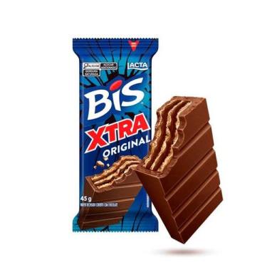 Imagem de Chocolate Bis Lacta Xtra ao Leite 45g