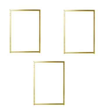 Imagem de Pés de Ferro Industrial 75cm Dourado, Mesa Escrivaninha - JM3 Móveis (3)