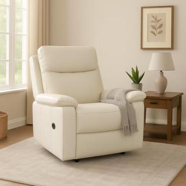 Imagem de Poltrona Do Papai Reclinável Elétrica Nobuk Conforto Luxo (Off-White)