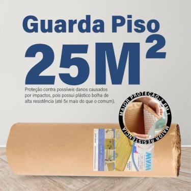 Imagem de Salva Piso Protetor com Bolha Impermeável Porcelanato 1,00m x 15m e 1,