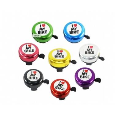 Imagem de Buzina de bicicleta Design de campainha de bicicleta para guidão de 22-24 mm