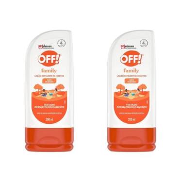 Imagem de Kit 2 Repelente De Insetos Off Family Loção 200ml, Off Family
