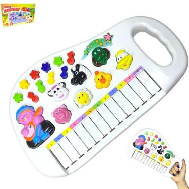 Imagem de Teclado Musical Infantil Piano Para Bebês Educativo Didático - Europio