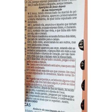 Imagem de Bíblia Sagrada capa de Couro Branca - SBB