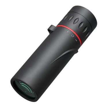 Imagem de Telescópio monocular HD 8X com cordão, compacto e portátil, ampliação de alta potência para atividades ao ar livre, observação de pássaros, caminhadas, acampamento e viagens
