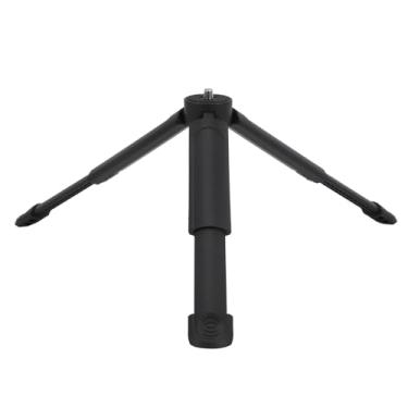 Imagem de Suporte de tripé ajustável para telefone - Mini tripé de mesa portátil para smartphones, câmeras e projetores, design compacto e dobrável com suporte de parafuso de 0,6 cm, para vlogging e transmissão