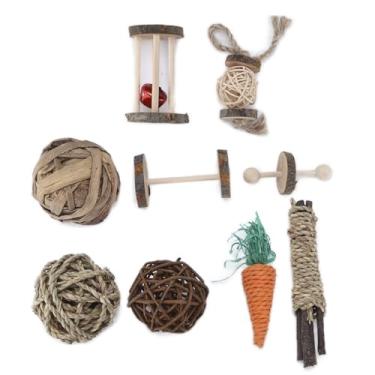 Imagem de Brinquedos de porquinho-da-índia, aplicabilidade e segura ferramentas molares duráveis brinquedos de mastigar hamster para coelhos pássaros coelhos hamster gerbil