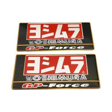 Imagem de Adesivo De Decalque Para Canos De Escape De Motocicleta Em Alumínio Co