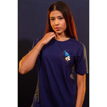 Imagem de Camiseta Disney Mickey Fantasia - Piticas, 12, Azul, Unissex