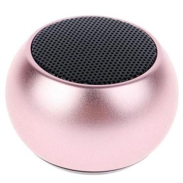Imagem de Caixinha de som Bluetooth mini M3, Rosa