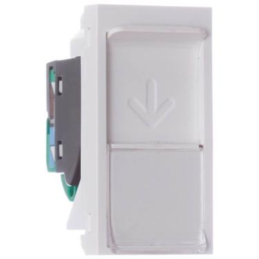 Imagem de Módulo Tomada Rj45 8 Fios Tool Less Branco Orion - S70540004 - Schneider Modulo Tom.rj45 8fios Toolless 1m Bco Sc