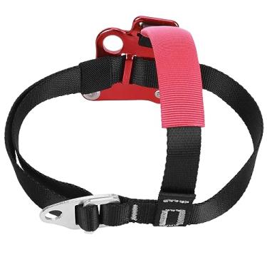 Imagem de Aviação Alumínio Foot Ascender Com Security Grab Stab, para Escalada Ao Ar Livre e Montanhismo, Acessório de Escalada, Anti Drop Protector Equipamento (Riser do pé