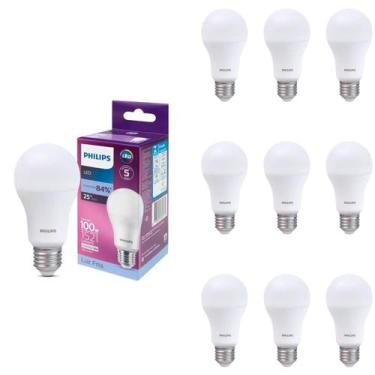 Imagem de 4 Lâmpadas Bulbo 16w Led Philips 6500k Bivolt E27 Luz Fria