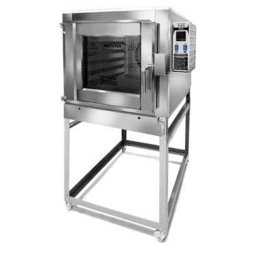 Imagem de Forno Turbo Elétrico Metvisa 5 Esteiras 150 Litros 9000W Trifásico 380V FTE150380T60