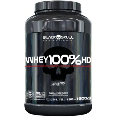 Imagem de WHEY 100% HD BLACK SKULL - 900G (WPC, WPI E WPH)