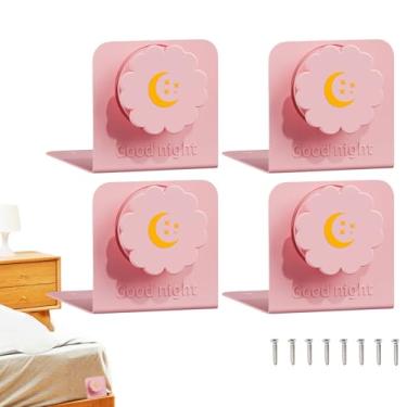 Imagem de Porta-lençóis de cama - Fixador de instalação rápida - Suportes de bloqueio de lençol em forma de L para campistas, beliche, hotel, berçário, quarto de hóspedes, trailer e dormitório de viagem