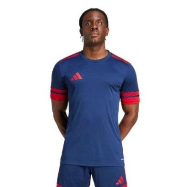Imagem de Camiseta Adidas Squadra 25 Masculina - Marinho 2GG-Masculino