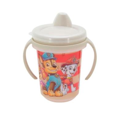 Imagem de Caneca Infantil  Bico Rígido 330 ML Original Plasútil, Patrulha Canina