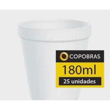 Imagem de Copo Isopor Térmico 180ml 25 Unidades Copobras