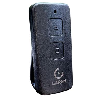 Imagem de 10 Controles Garen TX Max 433,92MHz 3 Botões Portão Alarme