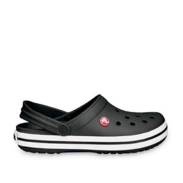 Imagem de Sandália Clog Crocs Crocband Preto, 40, Preto
