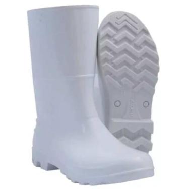 Imagem de Bota PVC Safety Cano Médio Branca Ref 3153 N. 38 CA 42.149 Kadesh