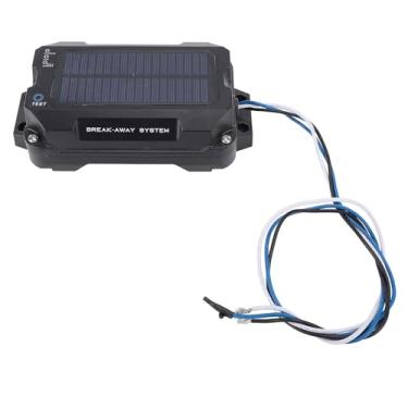 Imagem de aqxreight Kit Controlador de Freio Breakaway para Trailer Painel Solar Embutido IP65 de Break Away para Trailer para Caravana que O Solar da Bateria é Painel de Reboque O Com Kit