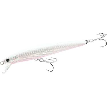 Imagem de LUCKY CRAFT FlashMinnow 130MRS, Iscas de pesca de surfe de água salgada, Jerkbait, alabote, poleiro de surfe, robalo branco, robalo, afundamento, equipamento de pesca, acessórios de pesca (684 Zebra