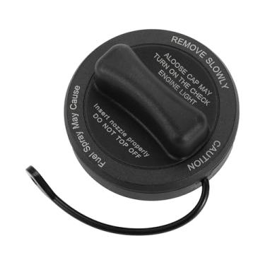 Imagem de TUCKBOLD Tampa de combustível a gás para Mercedes-Benz C230 2002-2007 Nº 2214700605/2304700405 Tampa de enchimento de combustível preto e branco